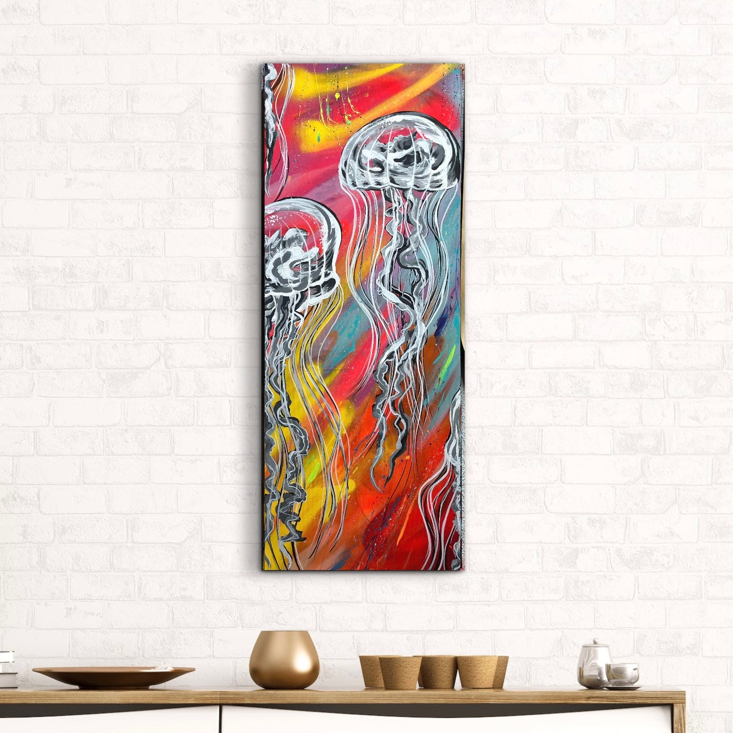 Quadro Tela Pintura | ÁGUA VIVA